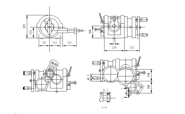 【铣床分度头】环球f11160a万能分度头,加工中心分度头,特价中