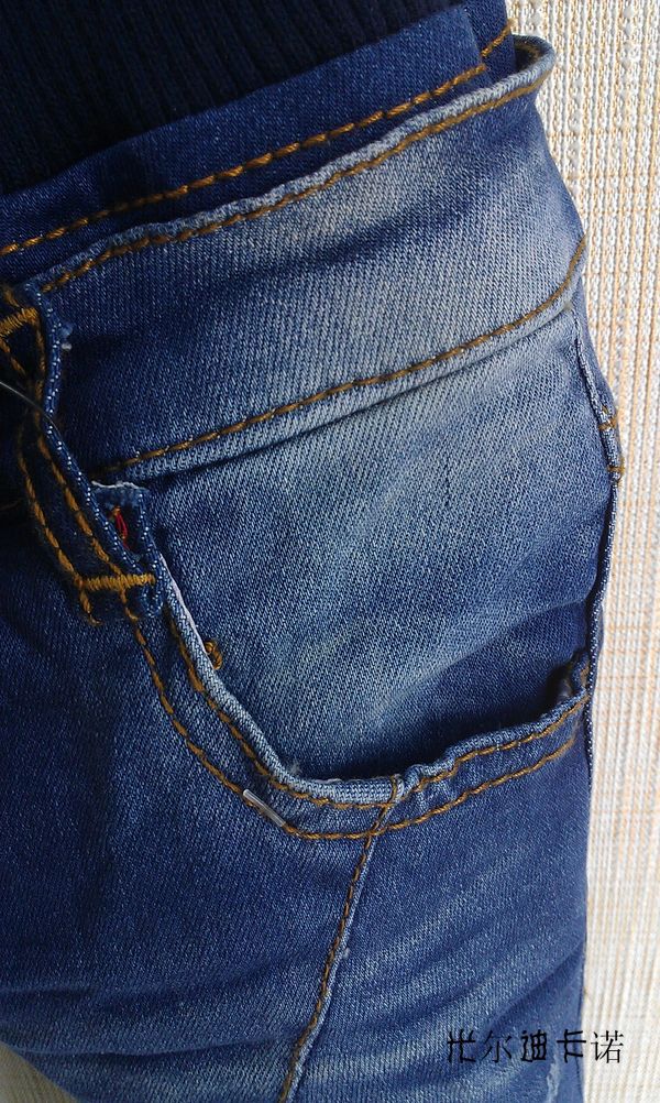 秋季新款 男童砂洗牛仔长裤 中小童牛仔长裤 童裤批发 男童牛仔裤