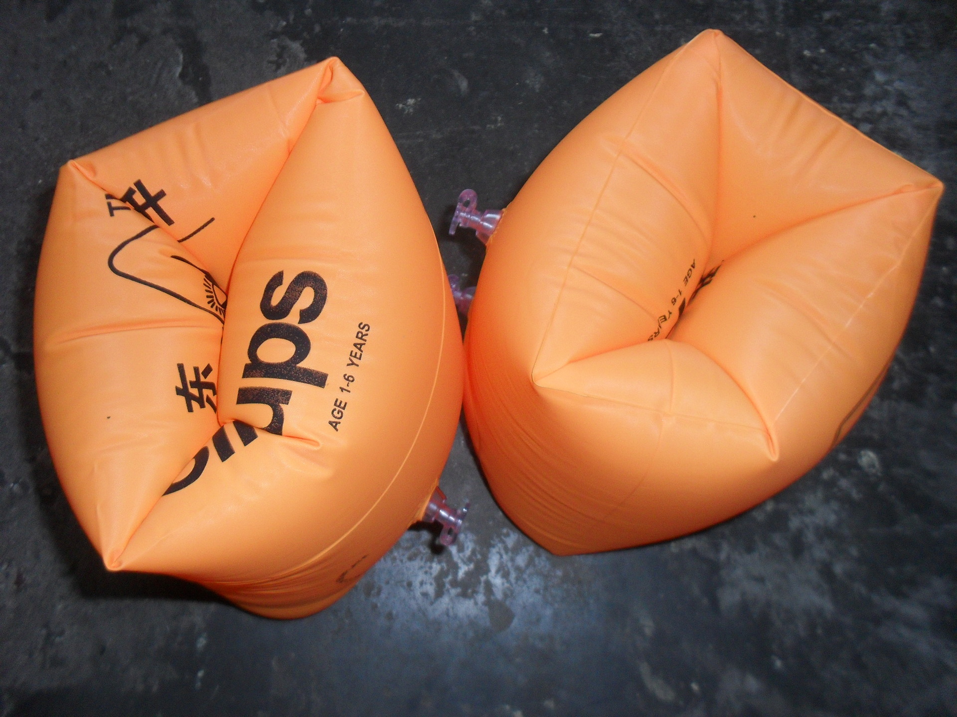 批发加厚泳圈 pvc充气水袖 成人/儿童 充气手臂圈 圆水袖(一对)