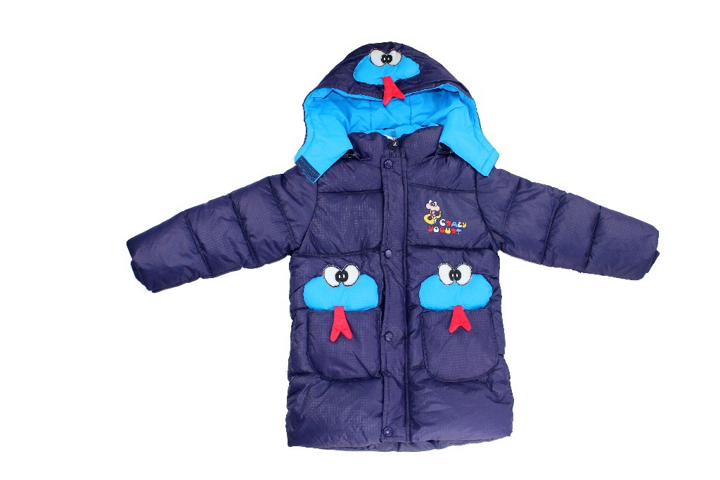 卡通男童棉衣 2013冬季新款 加厚小童棉衣 帽子卡通吉祥蛇棉衣图片,卡