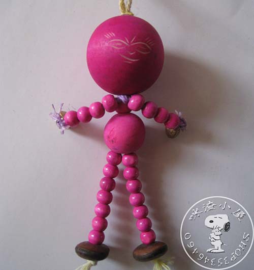 云南民族特色 丽江东巴文化饰品 风神人风铃!