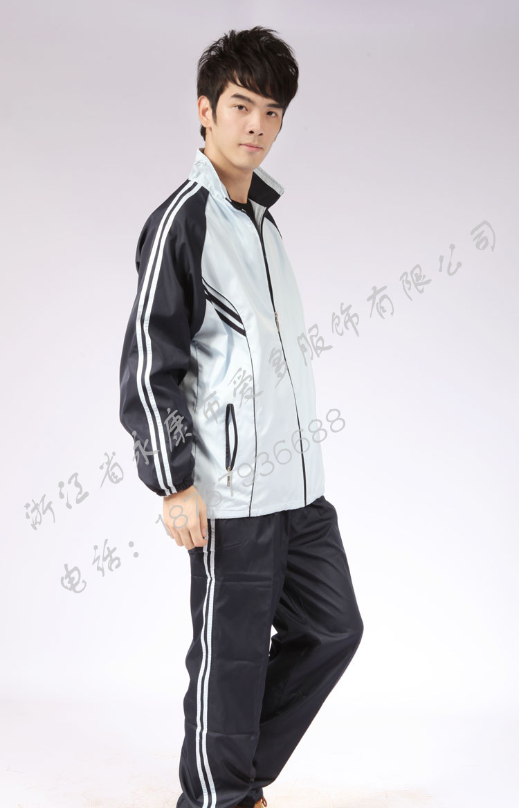 大学生校服定做 情侣校服套装黑白运动服青少年校服黑白款春秋季