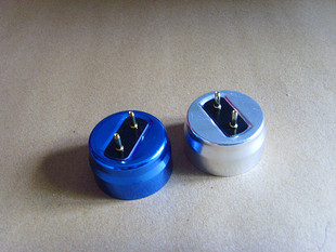 厂家供应t12两节彩色各种led铝灯头,各种规格led铝本色灯头