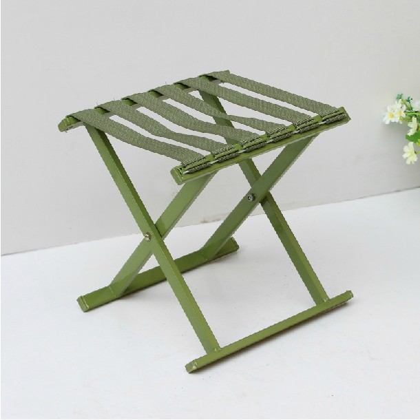 军训折叠椅 折叠板凳 户外 军迷小马扎 02 05型 军绿x型折叠椅