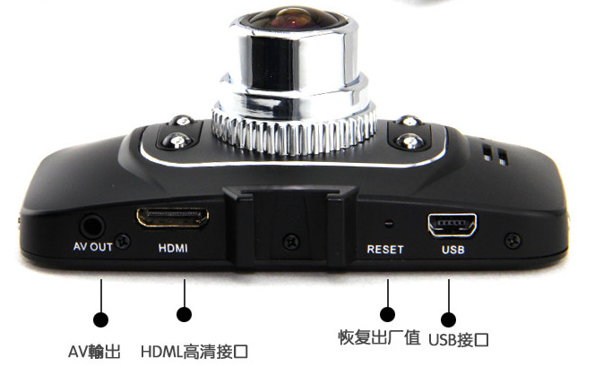 gs8000行车记录仪安霸方案带gps轨迹功能