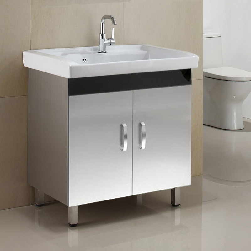 8米 厂家批发 不锈钢浴室柜yx-9257