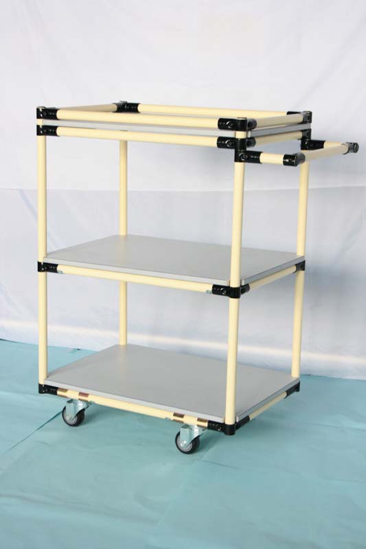 深圳厂家专业生产优质精益管手推车 物流周转车复合管材手推车