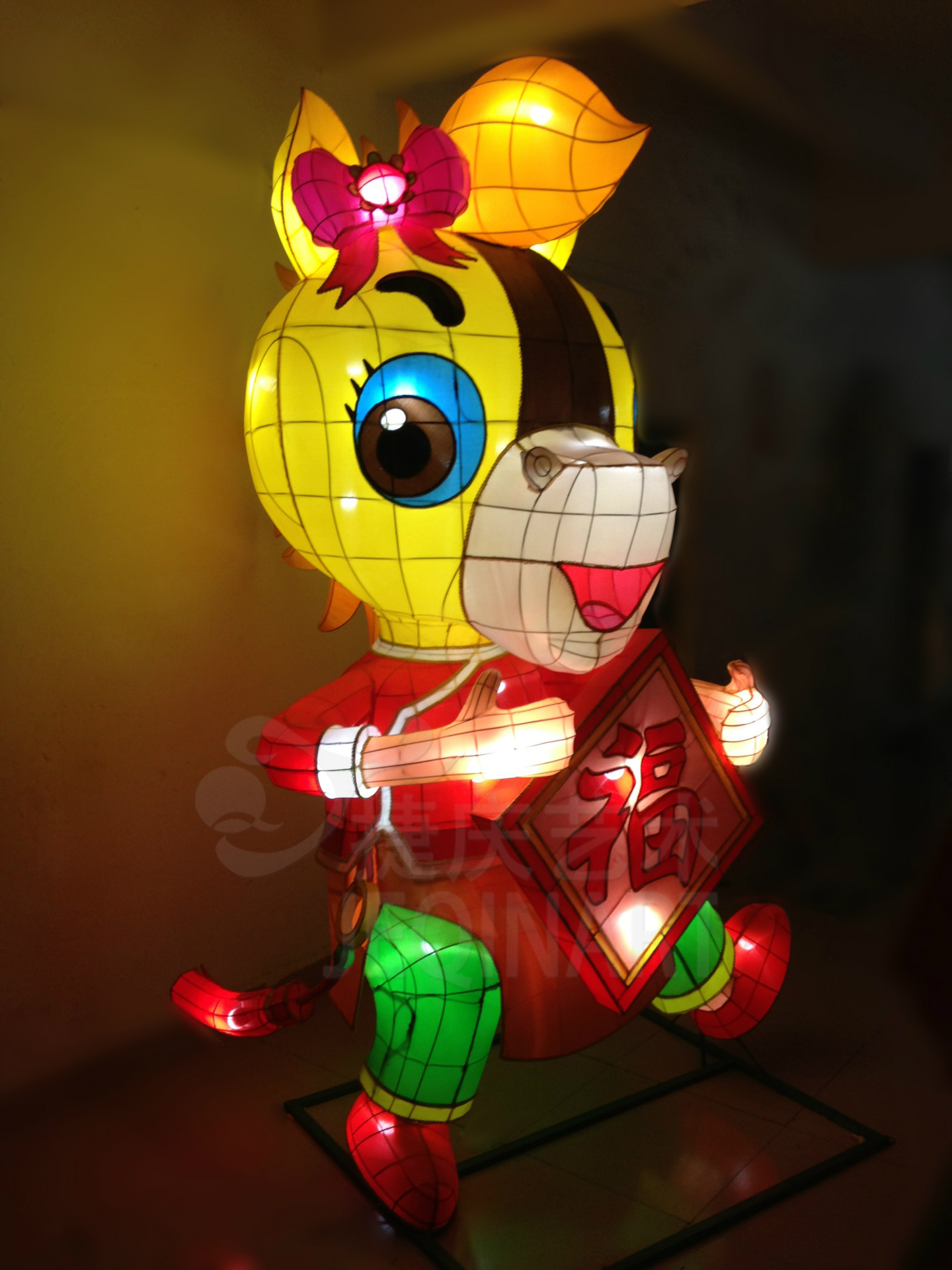 【生肖马4】价格,厂家,图片,灯笼,佛山市捷庆艺术品有限公司-马可波罗