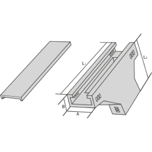 供应槽式电缆桥架上边垂直等径三通 xqj-c-3d