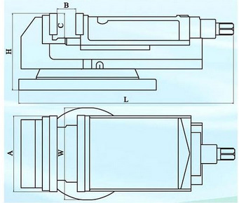 批发,零售莱州义盛牌q12(qh)系列机用虎钳