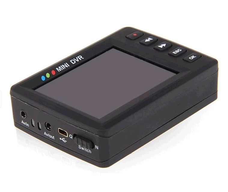 天使眼ks-650m 带移动侦测电子眼录像机dvr 带屏dvr 带av 输出