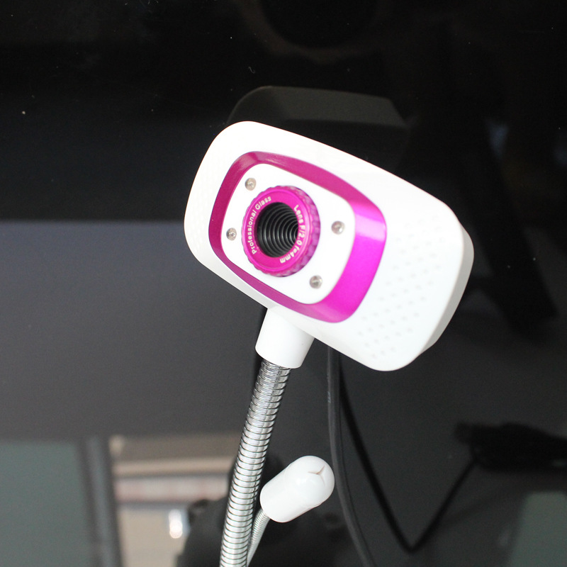 卡尔波创慧雪狼科技高清g840夜视带灯电脑摄像头新款现货热销