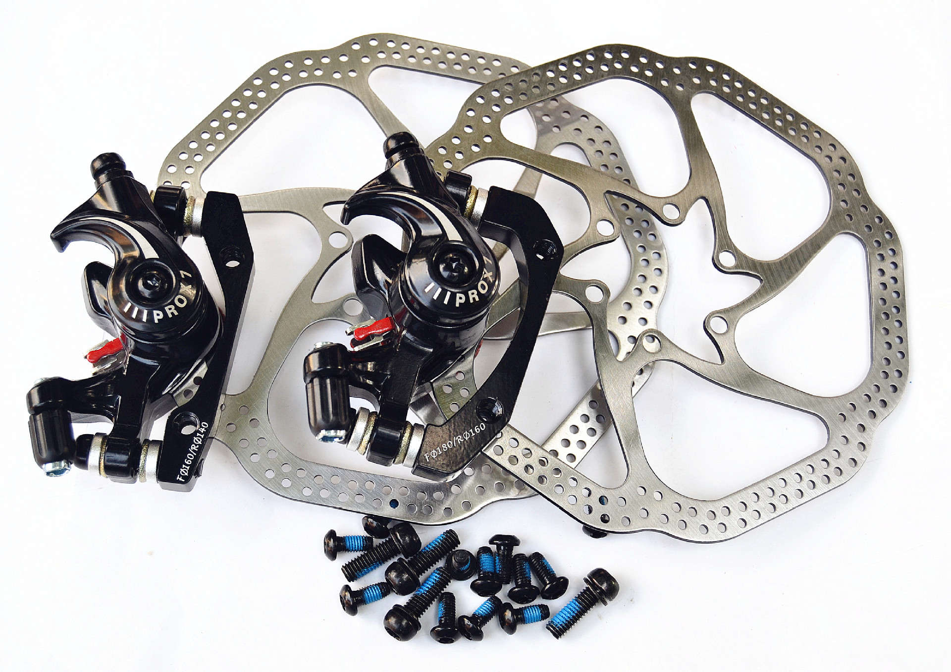 prox7 机械碟刹 山地车碟刹 线碟刹 比肩bb5 bb7 黑色