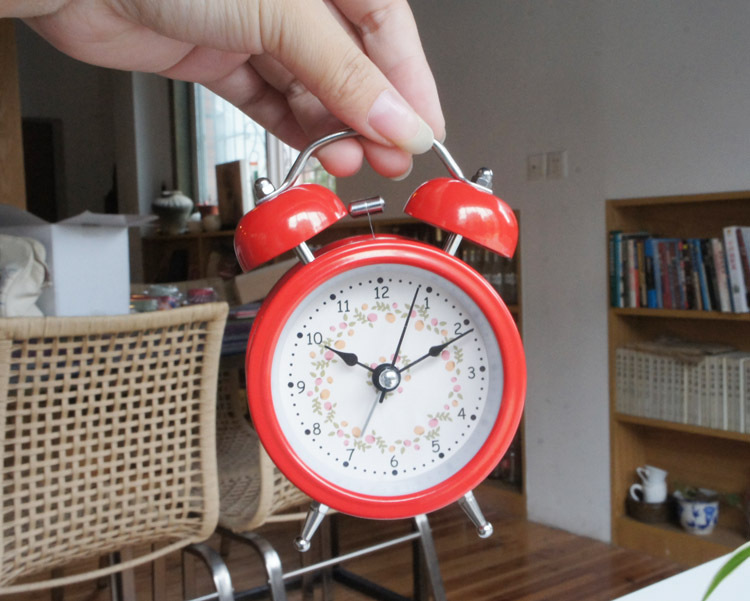 韩国文具tr818b清新闹钟l钟表生活日用品闹钟4264