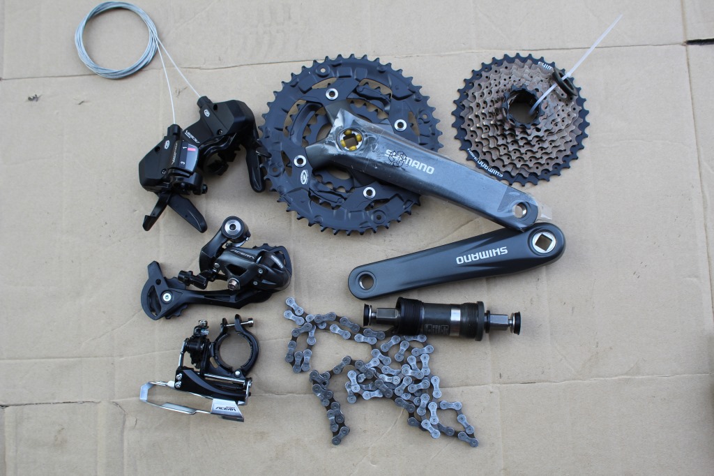 知心运动自行车单车山地车变速套件 喜马诺30速9速shimano m390