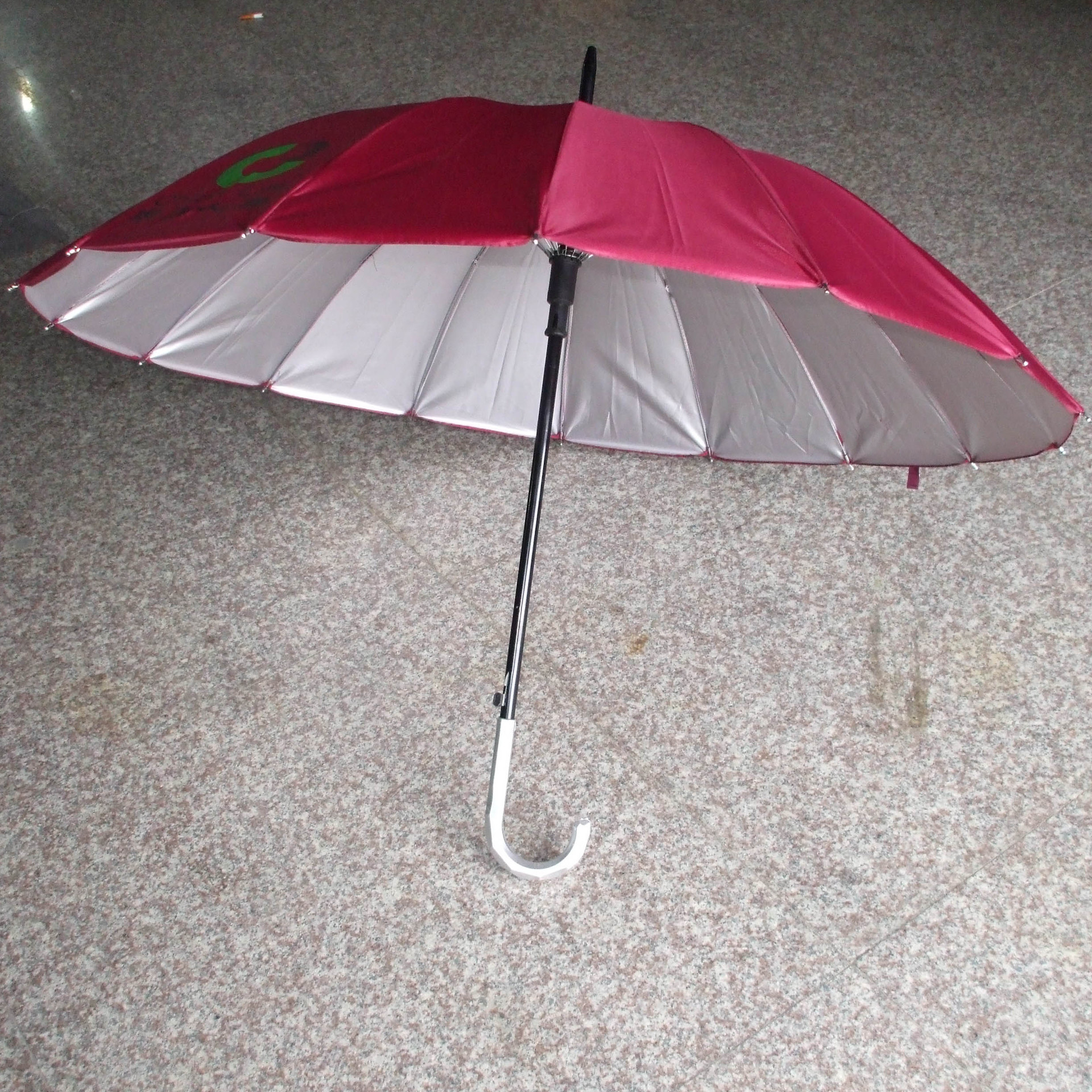 2014新款上市 厂家直销 直杆伞 晴雨两用 16k广告伞 雨伞