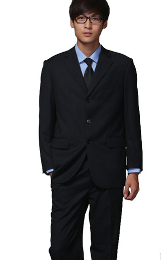 职业套装男 酒店制服套装 大堂经理 银行工作服 男士西服