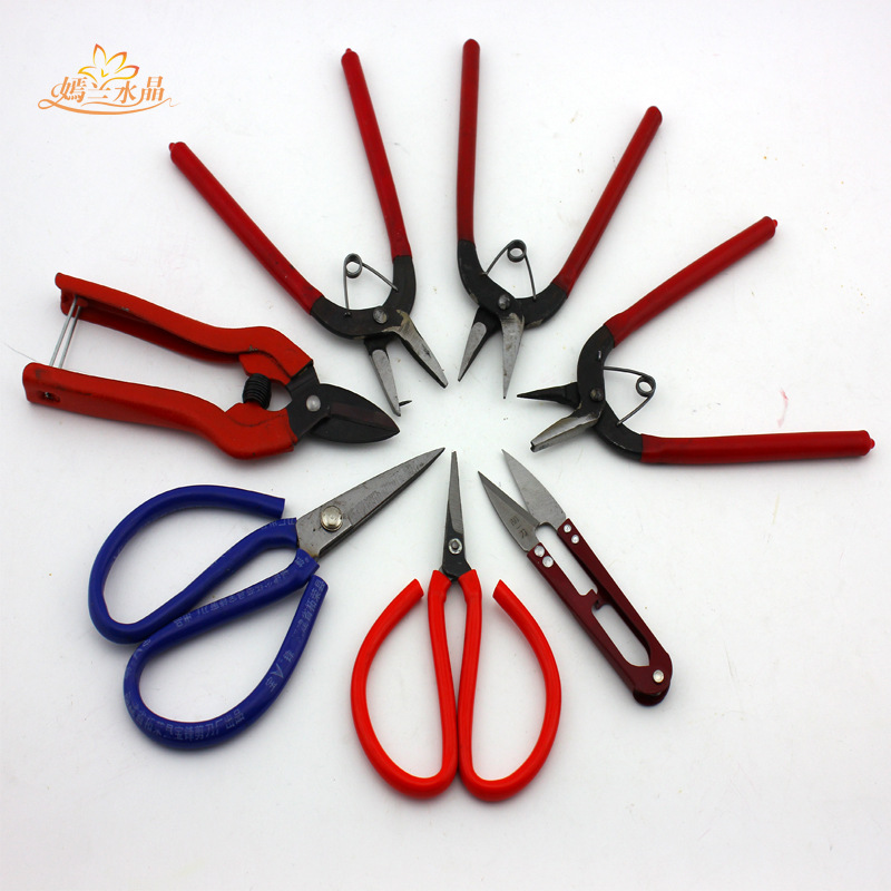 嫣兰diy饰品手工串珠材料工具套装尖嘴钳圆嘴钳剪刀链条钳