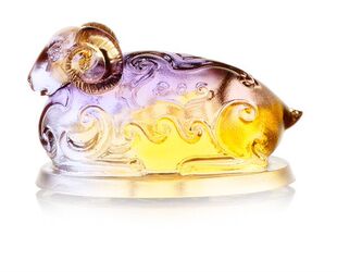 琉璃套装 转运旺运吉祥物 十二生肖之属羊