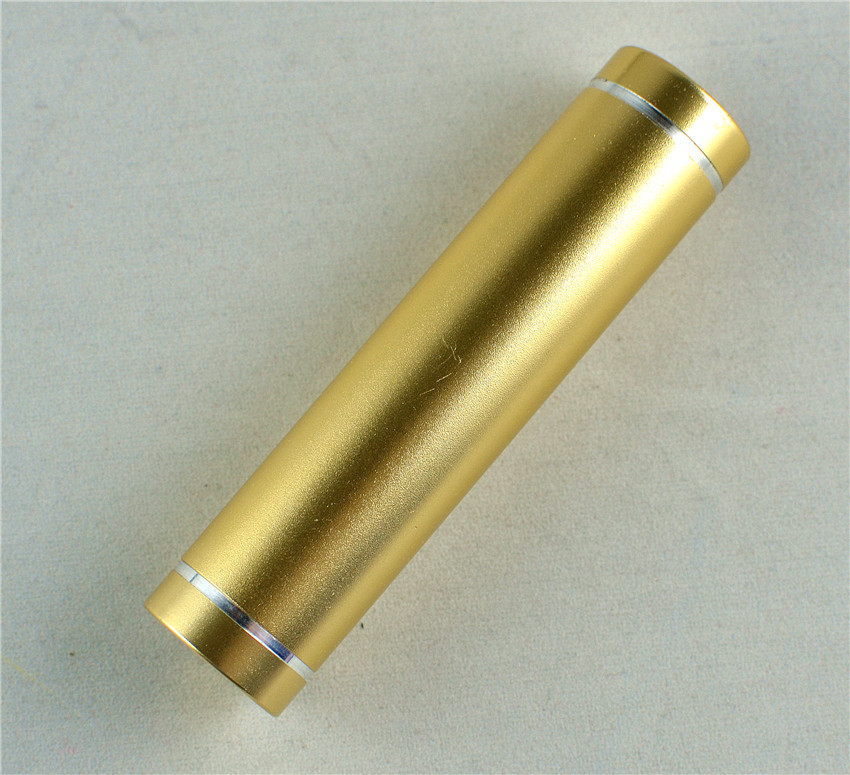 厂家直销小容量移动电源 金属圆柱 1500毫安 低价批发