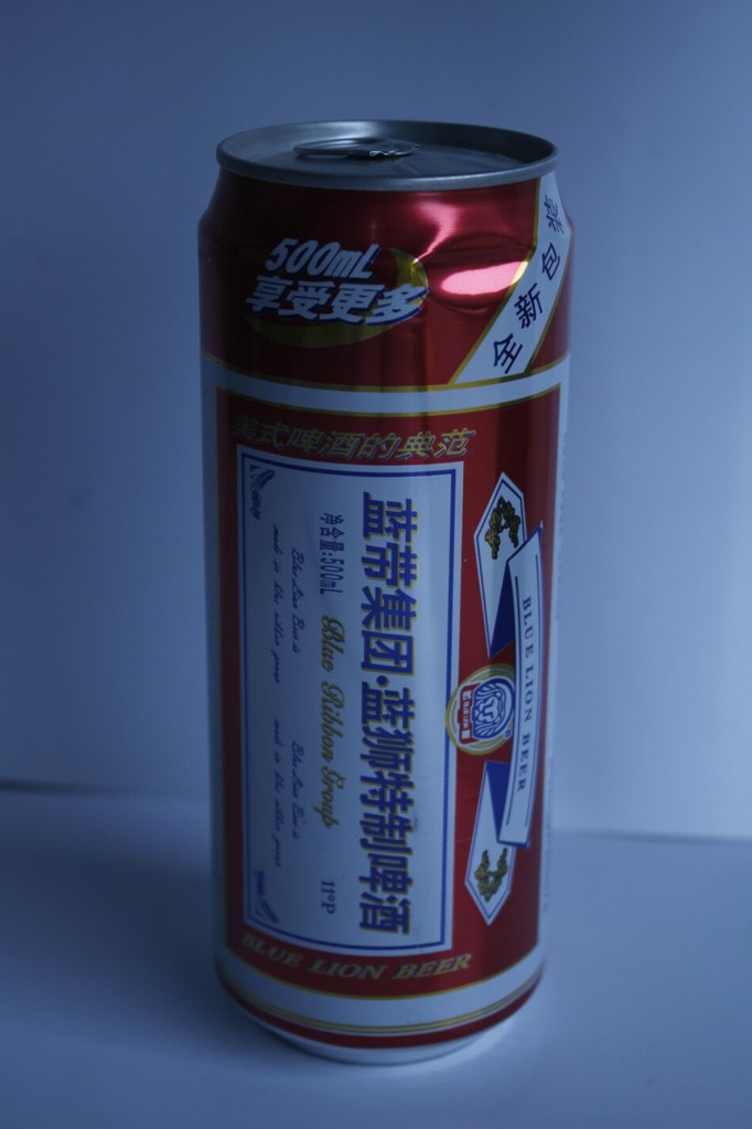 厂家直销 蓝带集团 11度 蓝狮特制啤酒500ml