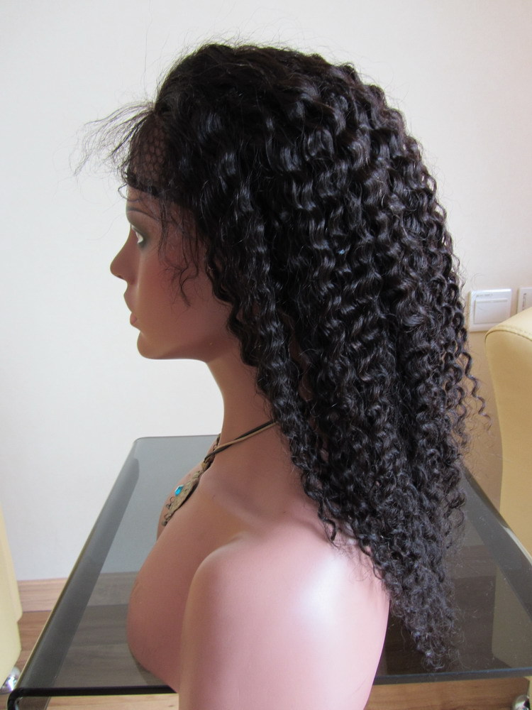 100%真人发 假发头套 印度发 假发批发 低价热卖 20英寸 棕色