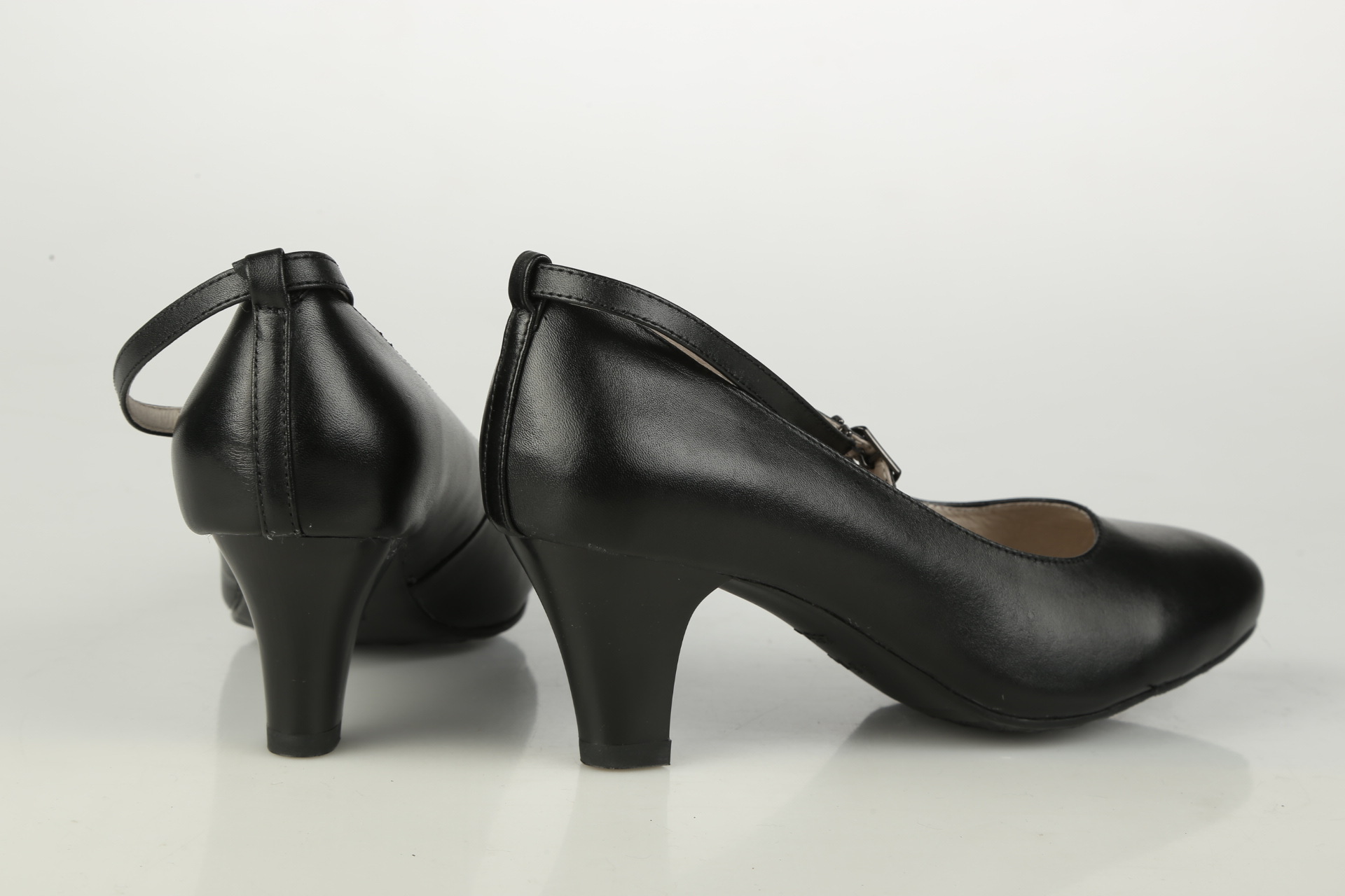 女皮鞋正品07a女夏常服皮鞋校尉常服皮鞋干部夏皮鞋正装中跟皮鞋