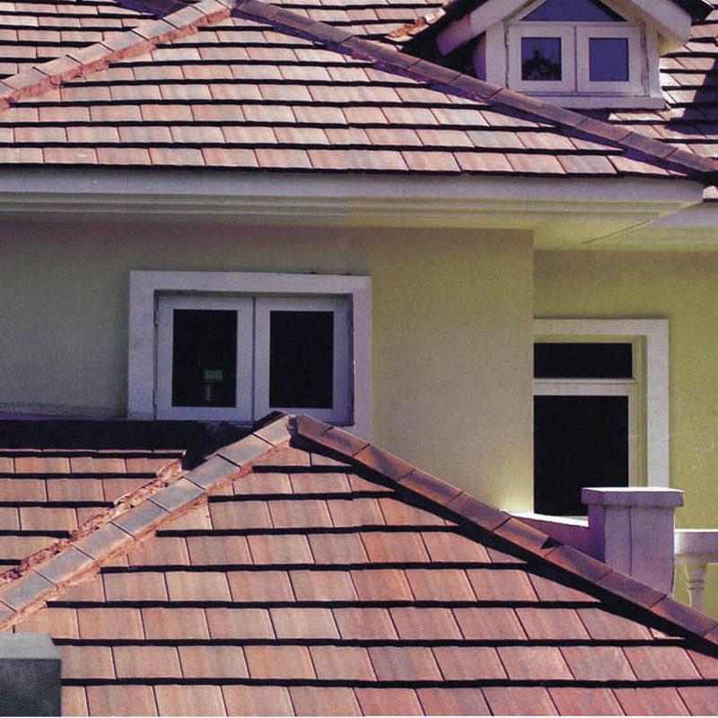 生产房屋别墅平板瓦 美胜屋面平板瓦加工 防火陶瓷平板瓦系列定做