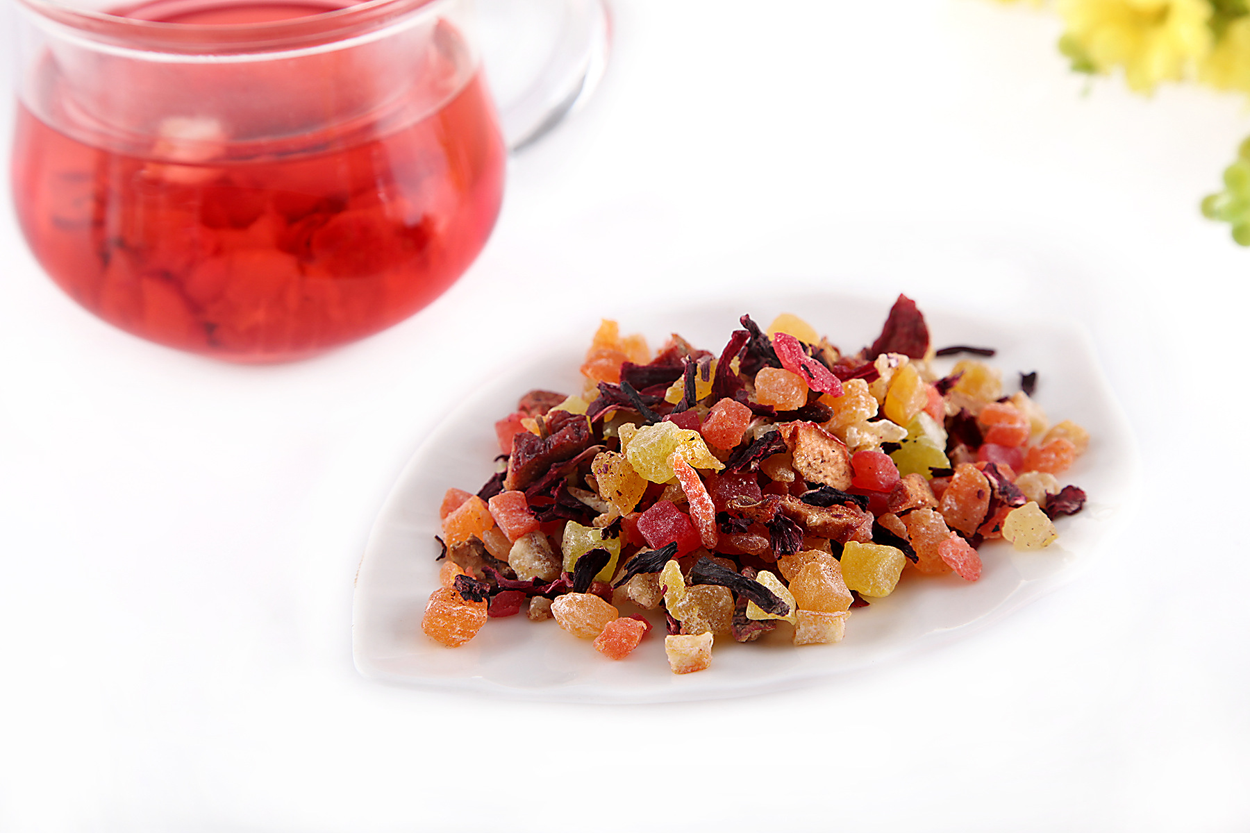 养生水果茶 纯天然果粒茶 果味茶散装特价促销厂家批发热卖