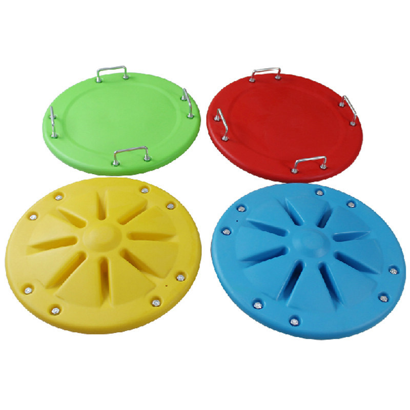 批发 幼儿园感统训练器材 手摇旋转盘 手摇平衡旋转盘