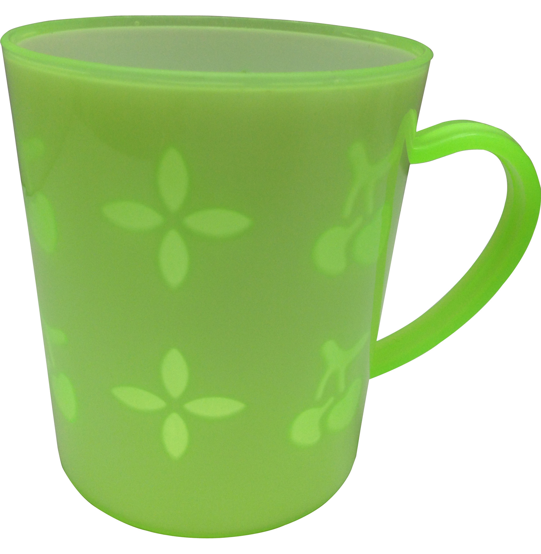 双层口杯 印花口杯 透明杯 家具日用品289-2078