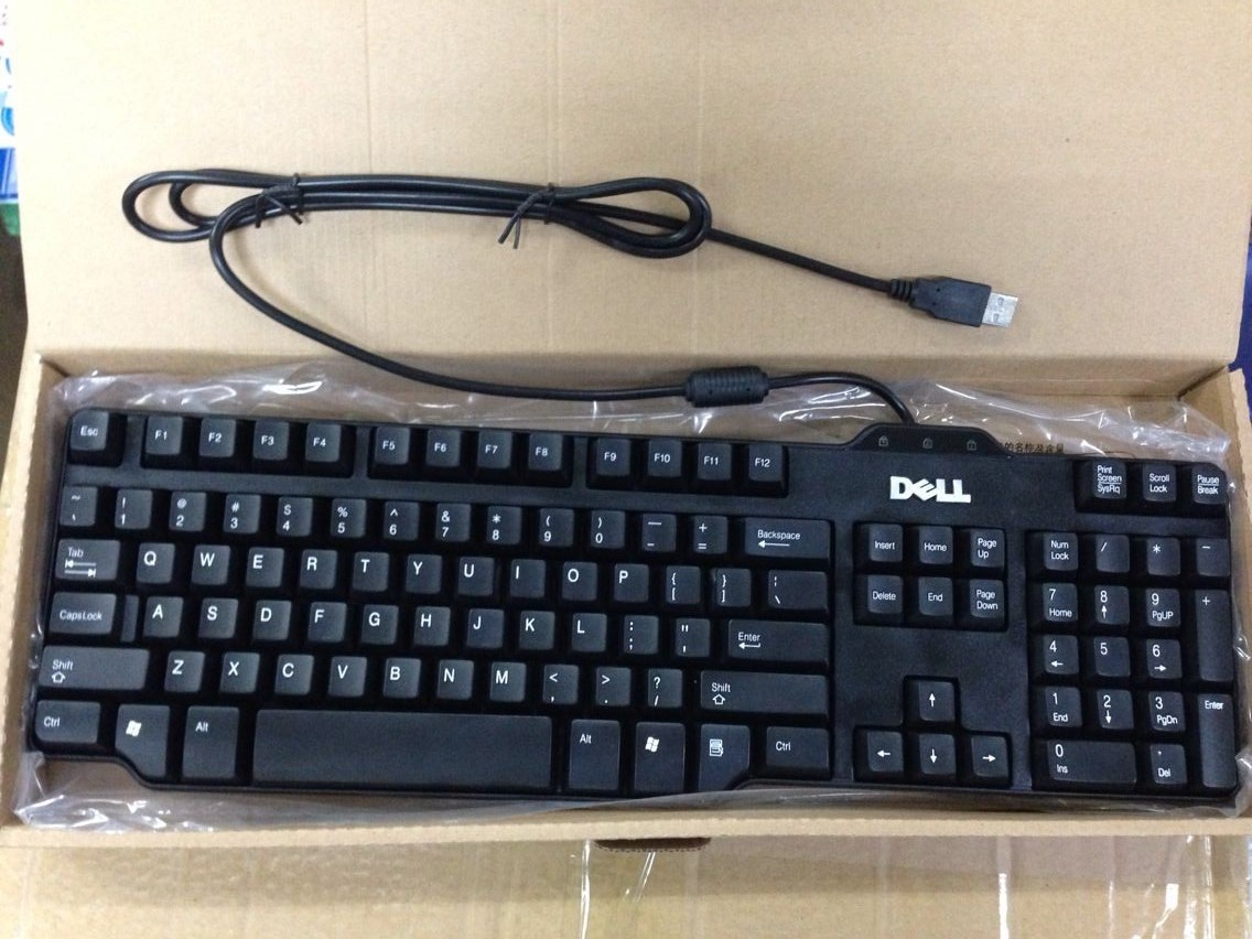 厂价批发 usb键盘 电脑键盘 办公键盘 网吧游戏键盘戴尔8115键盘