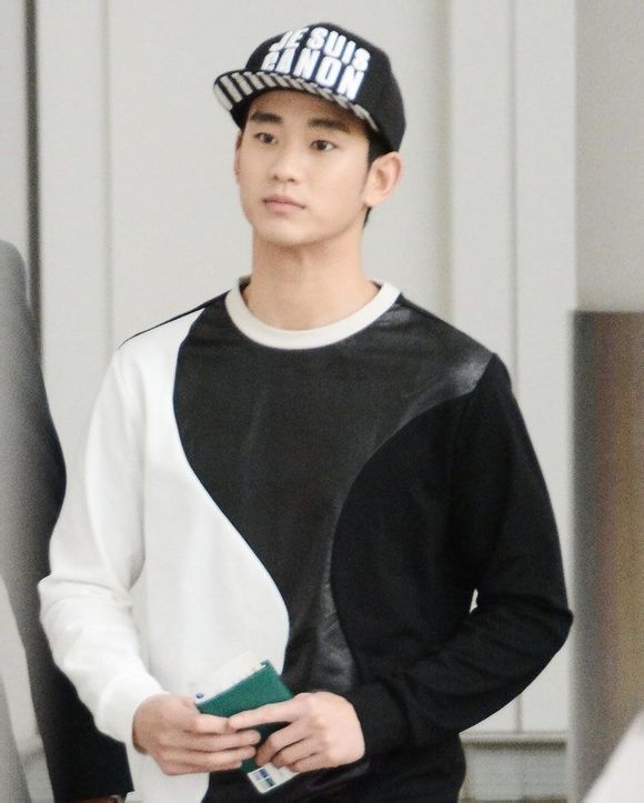 韩国教授都敏俊金秀贤同款je suis canon lucky chouette棒球帽子图片