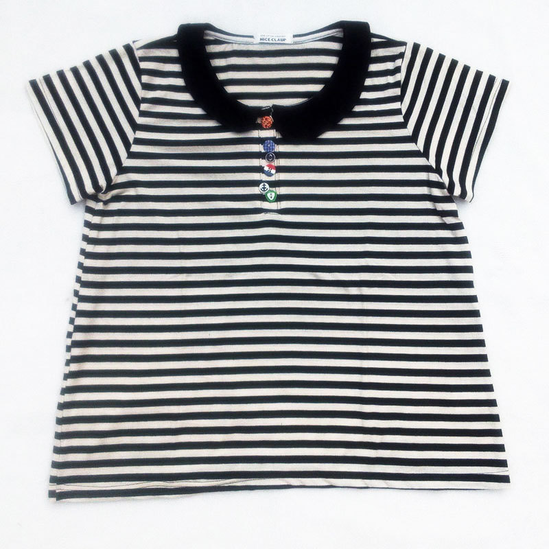 厂家低价处理女装海军衫 女士t恤 日系女装休闲上衣 库存清仓