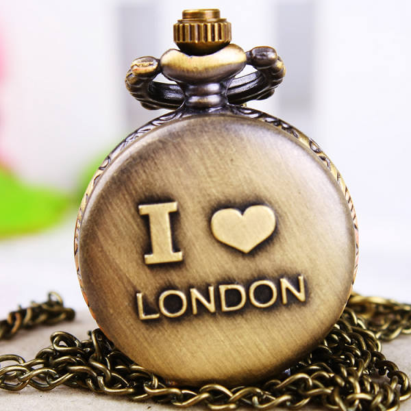 供应韩版复古风电子怀表 挂链表 厂家直销 169952