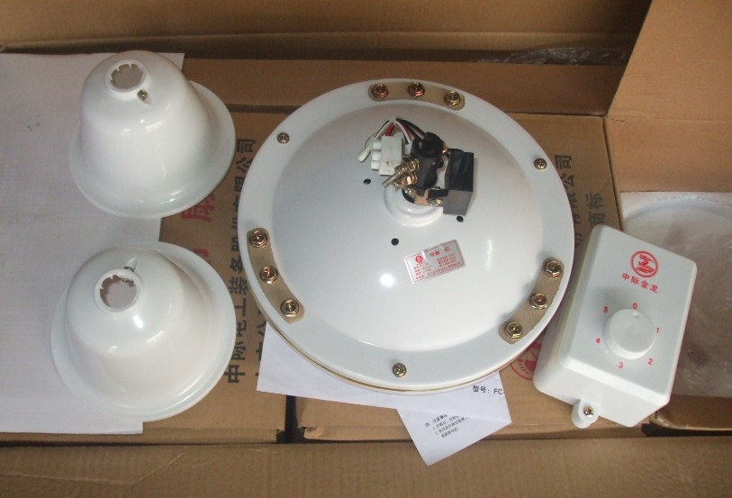 库存大批中际金龙吊扇,上市公司.规格1400mm,重量4.