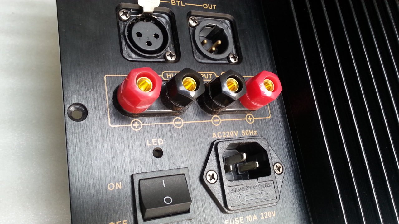 低音炮功放板 200w低音炮功率放大器 家庭影院重低音 纯低音功放