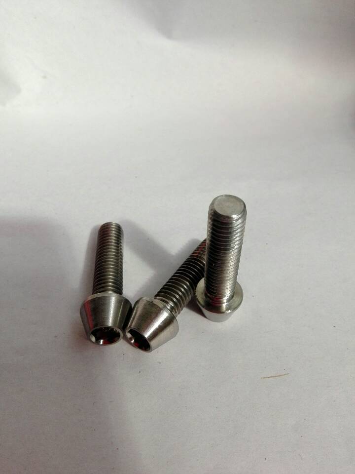 圆锥头内六角钛螺丝自行车件