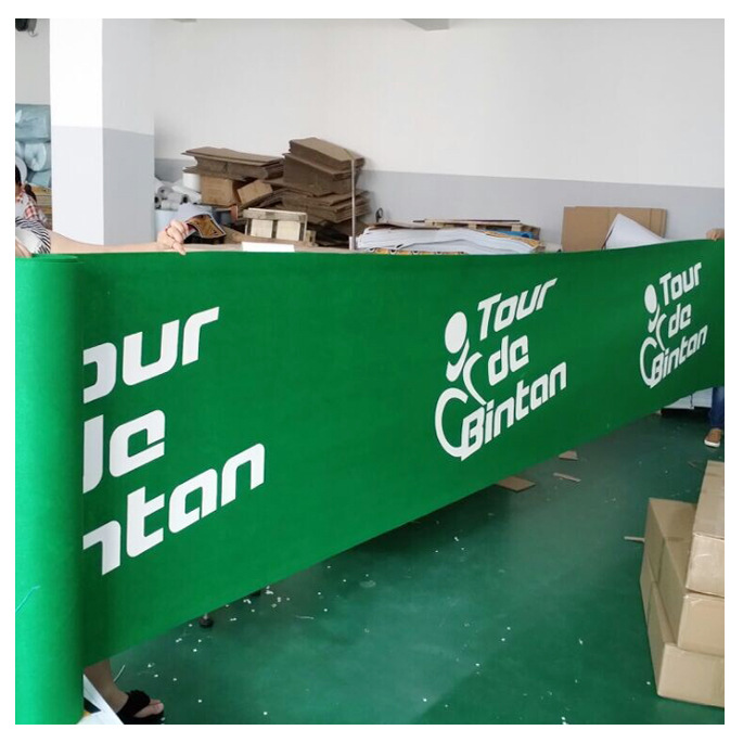 毛毡横幅旗帜定做 针刺无纺布旗帜定做 供应丝网印刷横幅