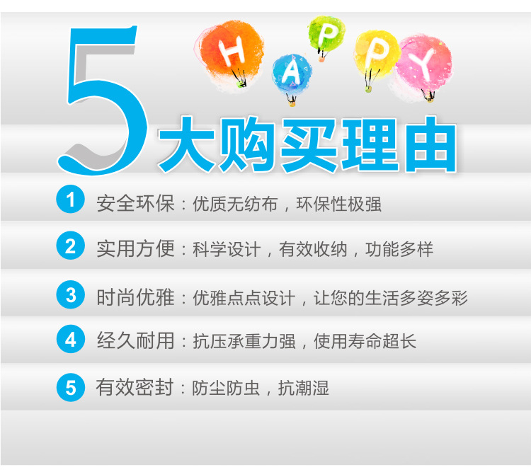 衣服收纳箱 衣物整理箱 储物箱 衣服收纳盒 棉被收纳袋 软收纳箱