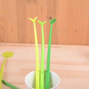 韩国文具批发时尚创意小豆芽中性笔/签字笔/水性笔 3色