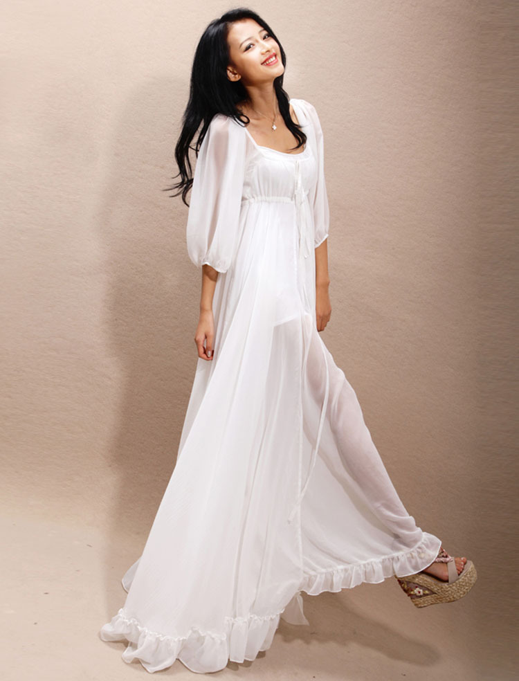 唯美时尚2015春夏新款原创度假雪纺大摆印吊带超长裙连衣裙女现货