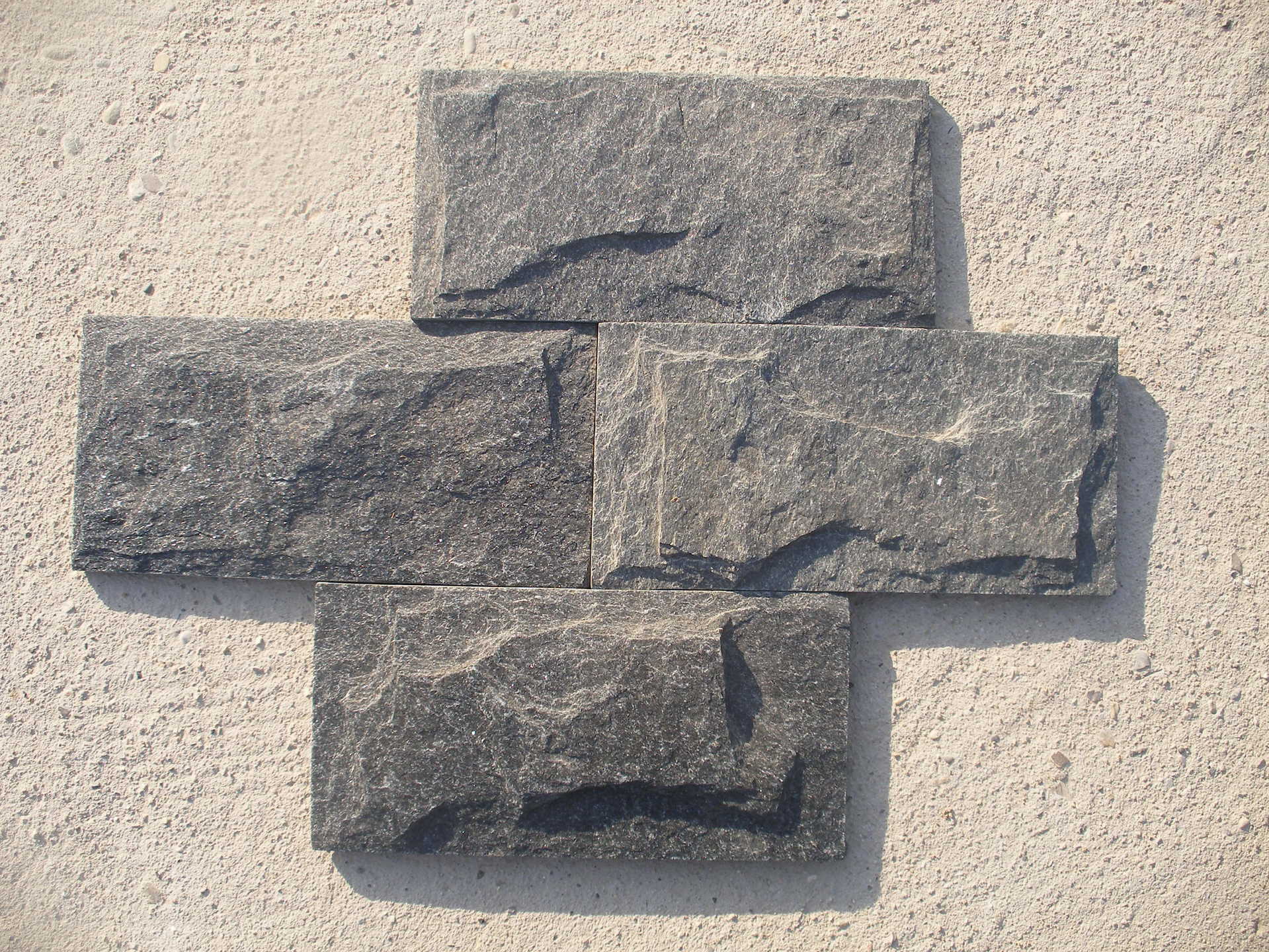 天然板岩 蘑菇石 s-m019