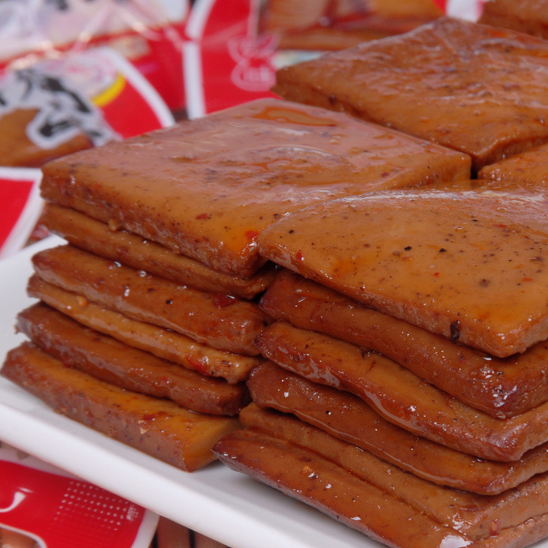 产品展示 >> 四川特产蜀道香豆腐干经典麻辣味特色零食小吃250g