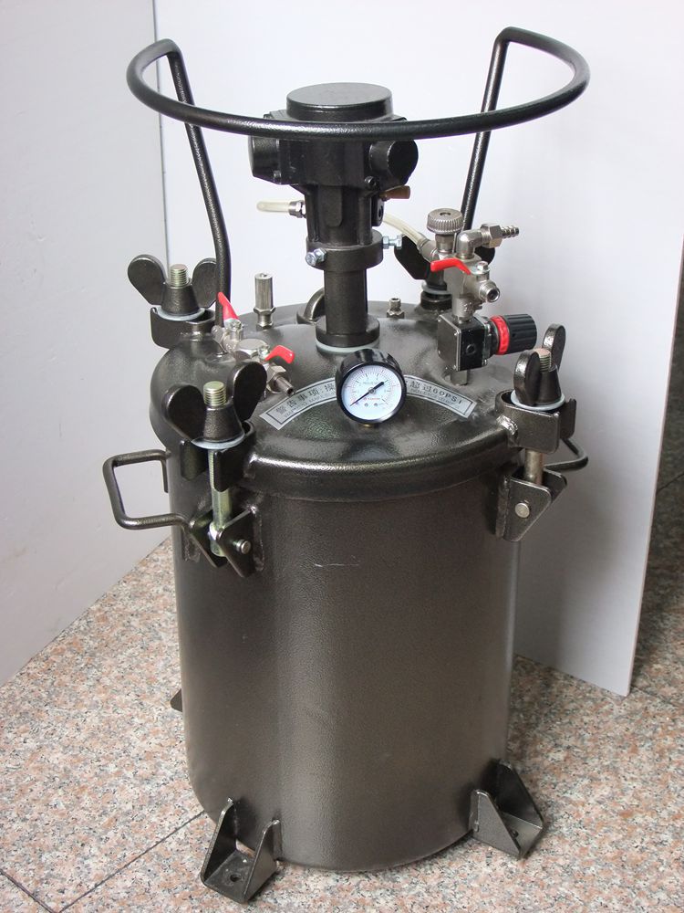 供应压力桶 气搅拌桶 喷漆压力桶 自动搅拌压力桶 喷涂工具批发