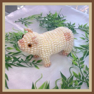 天然淡水珍珠诸暨山下湖珍珠 珍珠材质工艺品 珍珠猪 厂家直销