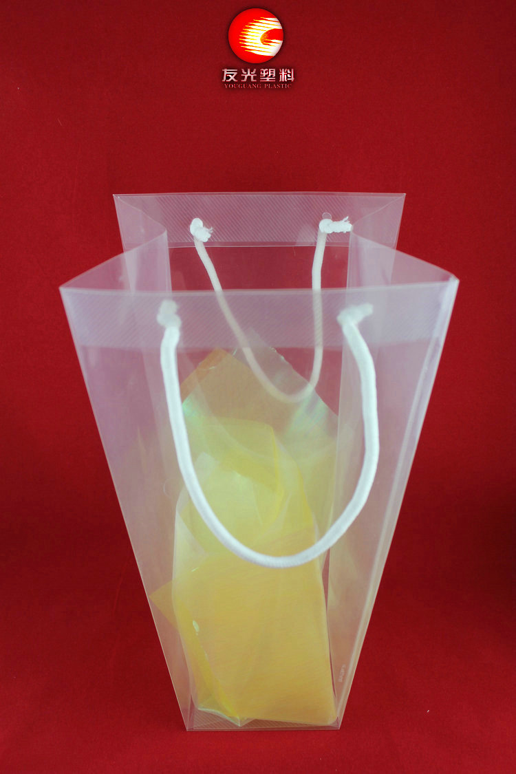 【厂家热销 pp梯形手提袋 精致pp手提鲜花袋】价格,厂家,图片,塑料袋