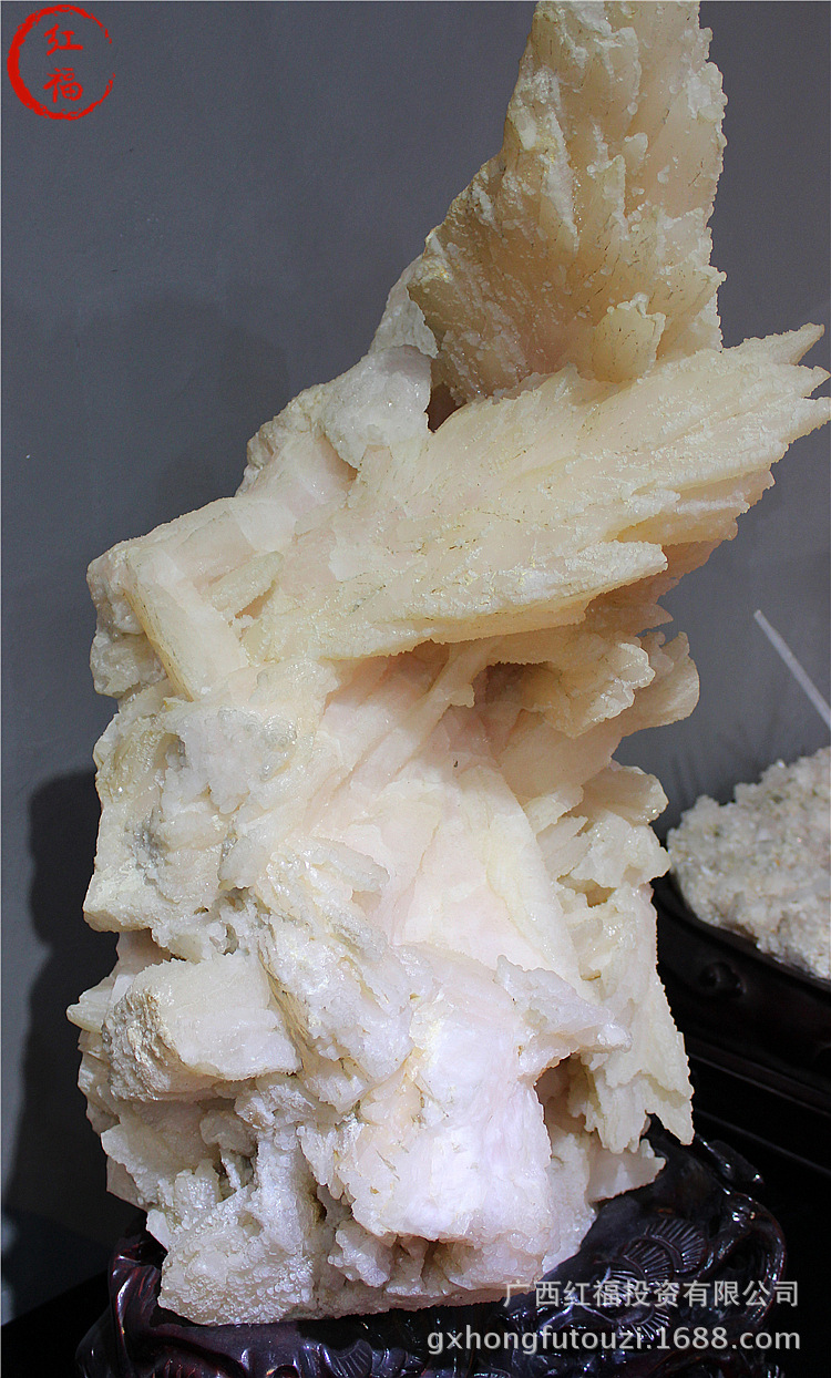 天然矿物晶体标本 菱镁矿观赏摆件