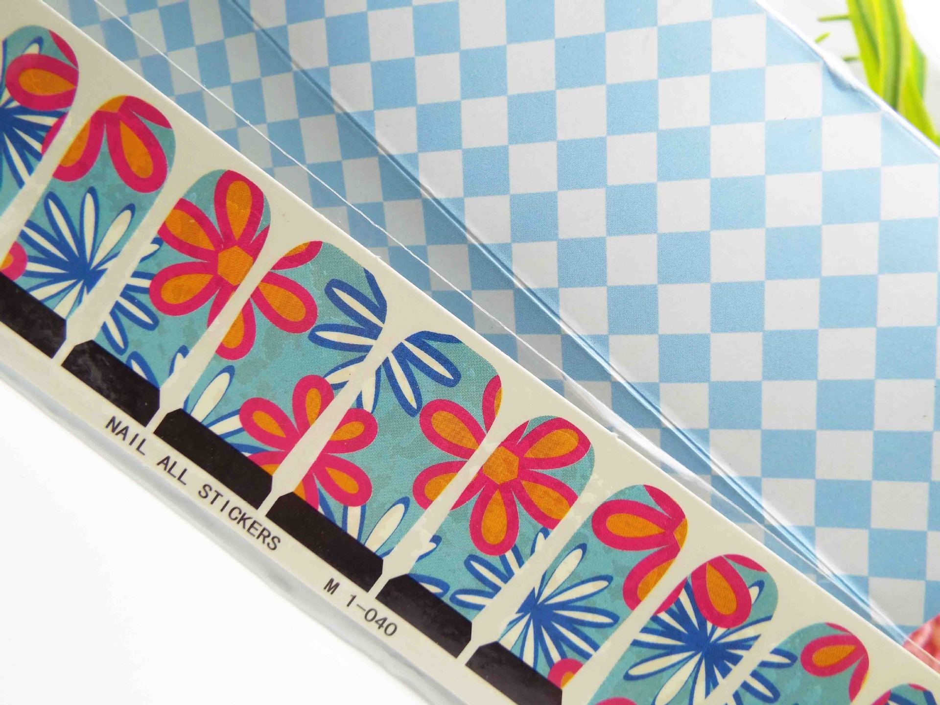 美甲假指甲贴系列之 水转印指甲贴, 指甲贴花