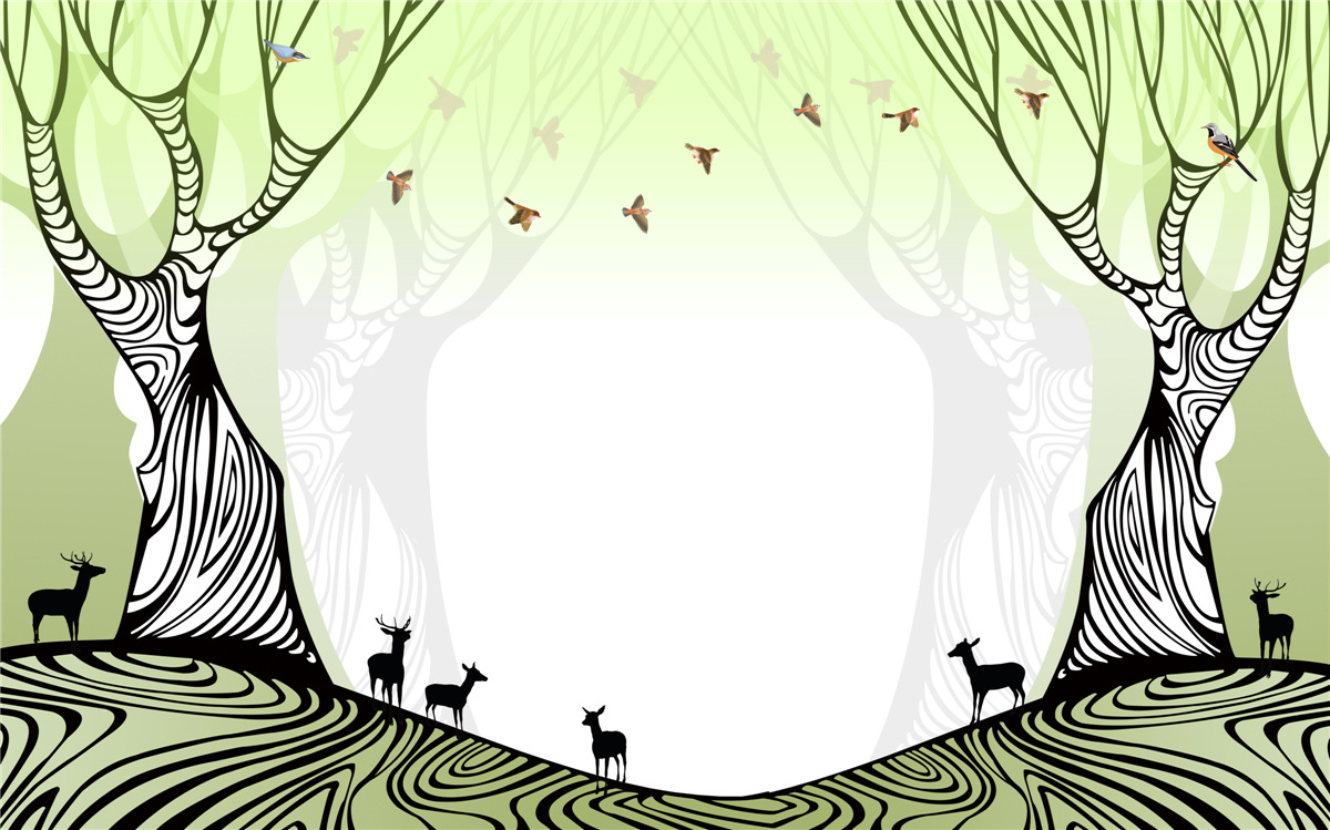 古典时尚大型壁画 无缝壁纸客厅卧室电视背景墙壁画厂家可定制